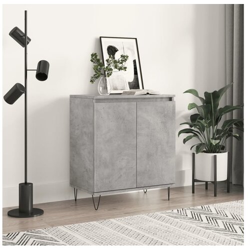 vidaXL Komoda siva boja betona 60x35x70 cm od konstruiranog drva Cijene