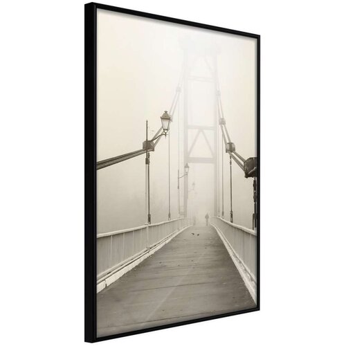  Poster - Bridge Disappearing into Fog 30x45 Cijene
