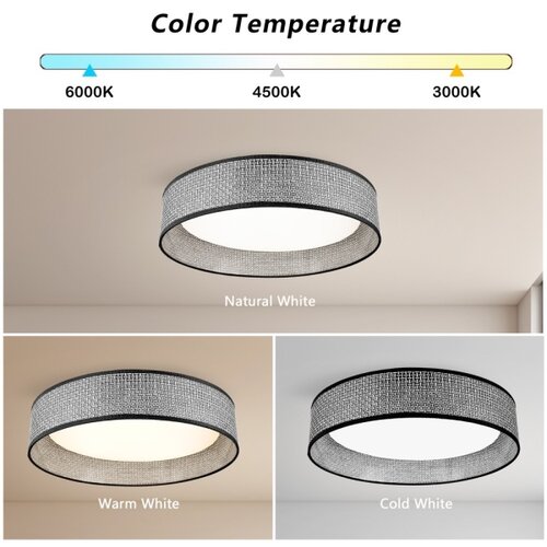  Immax NEO 07287L - LED+CCT prigu&amp;scaron;iva stropna svetiljka LONA 36W/230V, prečnik 45,5 cm + daljinski upravljač Slike