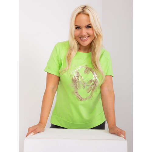 RELEVANCE Blouse-RV-BZ-8968.67P-lime green Cene