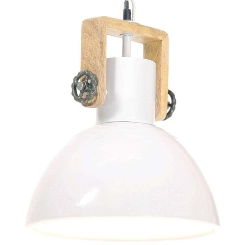  Industrijska viseča svetilka 25 W bela okrogla 30 cm E27, (21643883) Cene