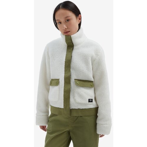 Vans Tevis Sherpa Fleece Jakna Bela Cene