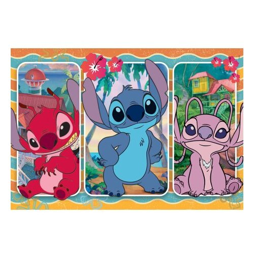 Clementoni puzzle 24 maxi disney stich ( CL24029 ) Cene
