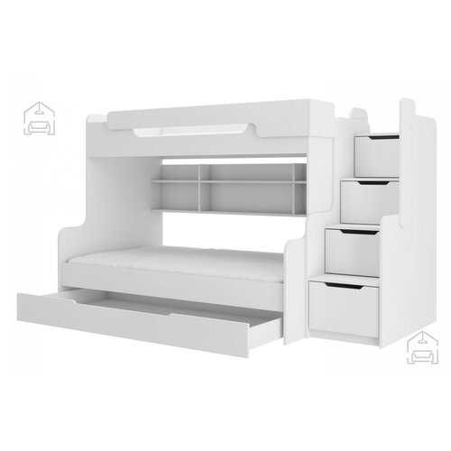 ADRK Furniture Pograd Harell - 90x200 cm - bel Cijene