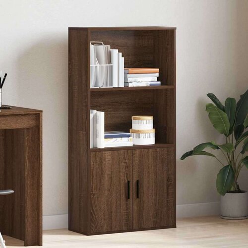 VidaXL Regal za knjige boja hrasta 60x24x120 cm konstruirano drvo Slike