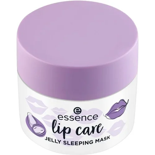 Essence Lip Care Jelly Sleeping Mask vlažilna in negovalna nočna maska za ustnice 8 g