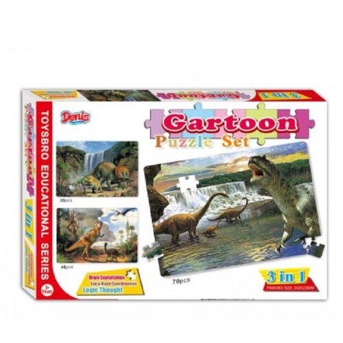 ED Sestavljanka 3v1 Dinozavri, (20825205) Cene