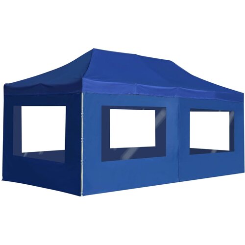 vidaXL Profesionalni &scaron;otor za zabave aluminij 6x3 m moder Cene