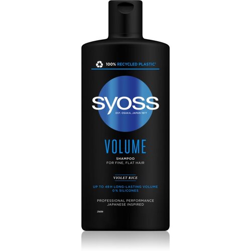 Syoss Volume Shampoo &amp;scaron;ampon za tanke lase 440 ml za ženske Slike