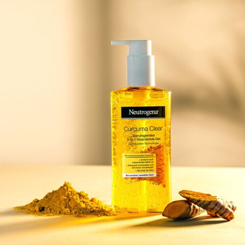 Neutrogena curcuma clear micellar gel 3-in-1 micelarni gel za uklanjanje &scaron;minke za osjetljivu kožu s aknama 200 ml za žene Cijene