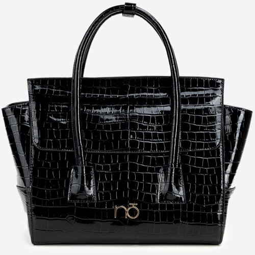 Nobo Lacquered handbag case with embossing Slike