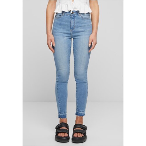 Urban Classics Women&amp;#039;s Skinny Fit Jeans Light Blue Slike