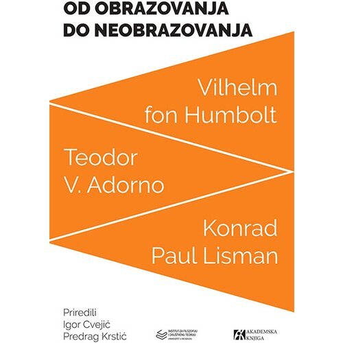 Akademska Knjiga Grupa autora - Od obrazovanja do neobrazovanja: tri teorije Slike