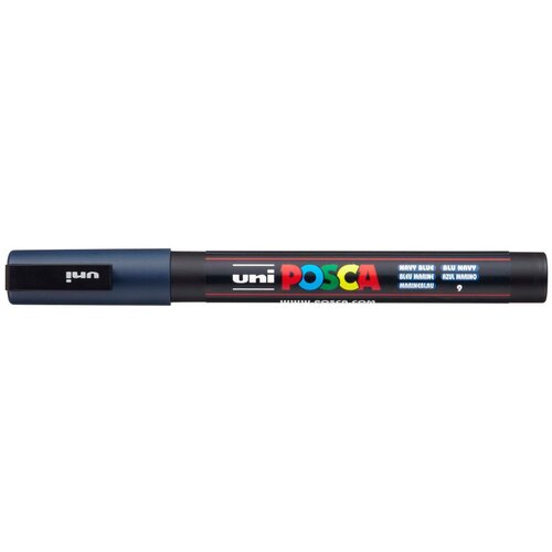 POSCA Uni flomaster; konica 0,9-1,3 mm; mornarsko moder, (21290560) Cene