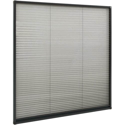  Zaslon protiv insekata za prozore antracit 120x120 cm aluminij Slike
