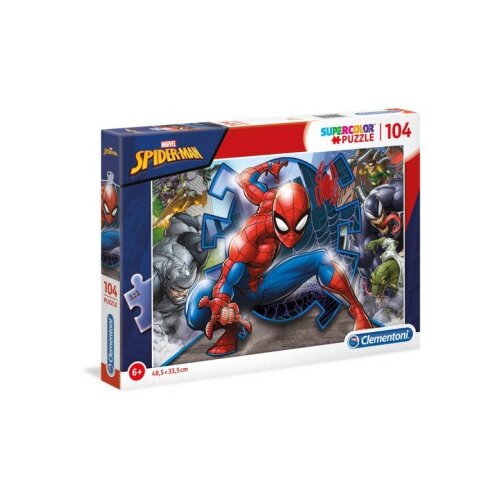 Clementoni Sestavljanka Spider-man - 104 kosov (CLE27116), (21215637) Cene