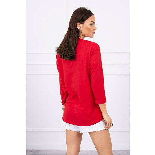 Kesi Bluza sa grafikom American Girl red S/M - L/XL crna | bela | crvena Cene