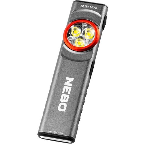 Nebo Slim Mini, Polnilna, Siva, (21634762) Slike