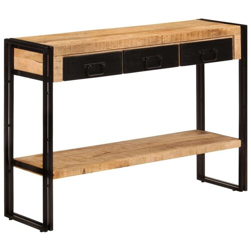  Konzolni stol 110 x 30 x 76 cm od masivnog drva manga Slike