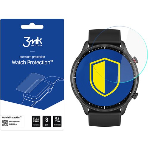 3mk XIAOMI AMAZFIT GTR 2 - WATCH PROTECTION V. ARC+, (22000652) Slike