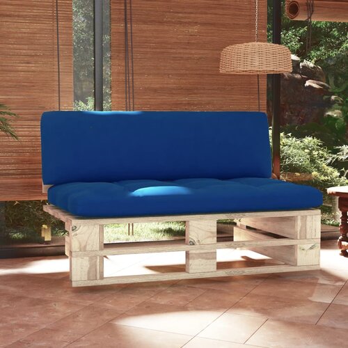  Srednja vrtna sofa od paleta od impregnirane borovine Cene