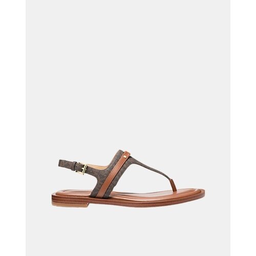 Michael Kors 40S5MAFS1B MANDY THONG SANDAL Smeđa Slike