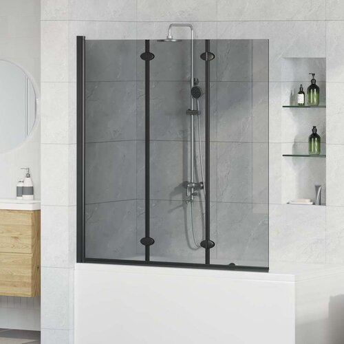  Obloga za tu&scaron; Črna 130 x 138 cm ESG steklo in aluminij Cene
