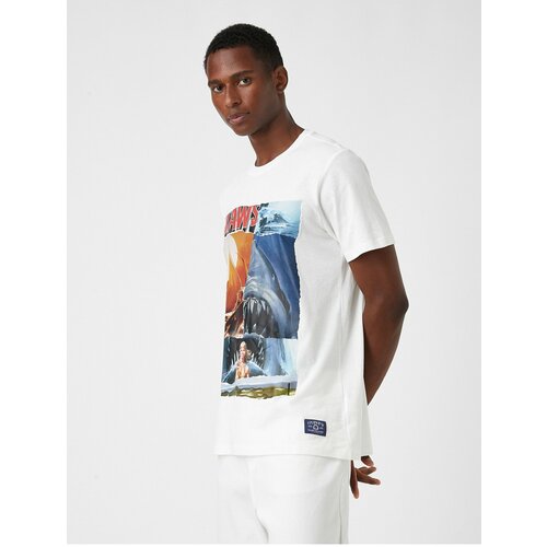 Koton T-Shirt - White - Regular fit Slike