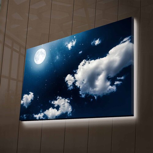 Wallity Dekorativna LED slika NASA-019, 45x70cm Cene
