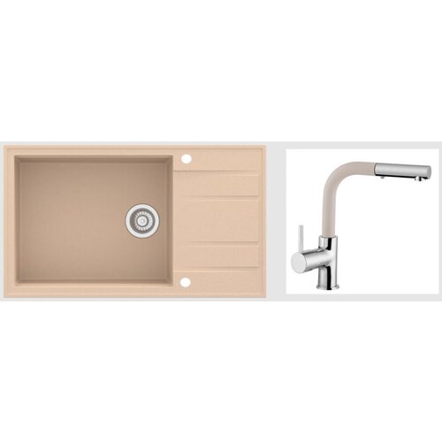 Sink Solution set bilbao (ve� barv)-be� Cene