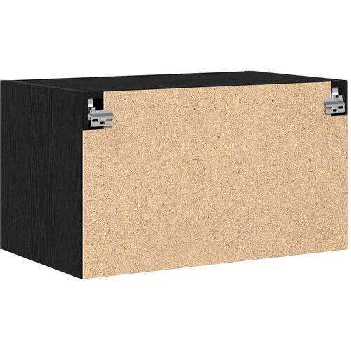 Ormar za Zid Crni hrast 70 x 42.5 x 40 cm Konstruirano drvo Slike