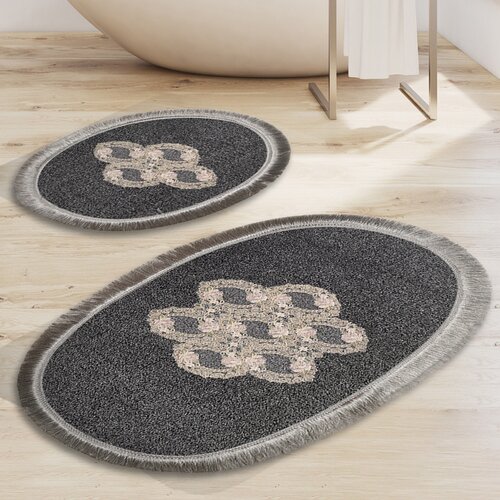 Hanah home set 2 prostirke za kupatilo Antracit Cene