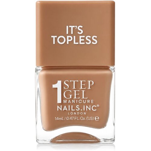 Nails Inc. It&amp;rsquo;s Topless 1 Step Gel Nail Polish (Madison) 14 ml Slike