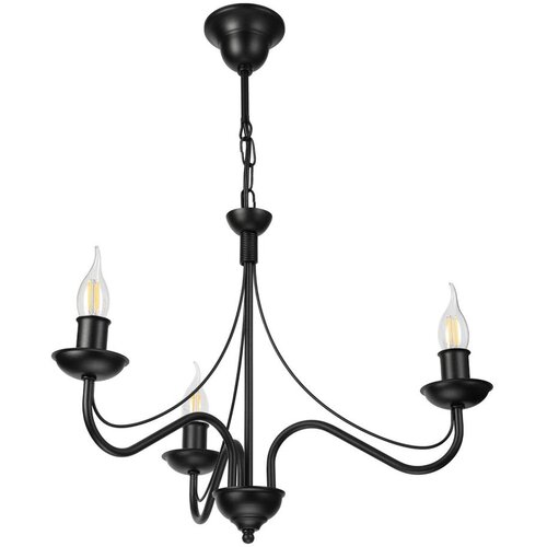  Luster na lancu ANTON 3xE14/15W/230V crni Cene