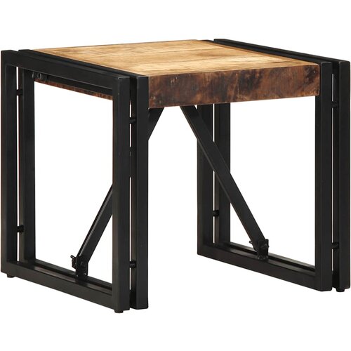 vidaXL Stolić za kavu 40x40x35 cm od masivnog grubog drva manga Cijene
