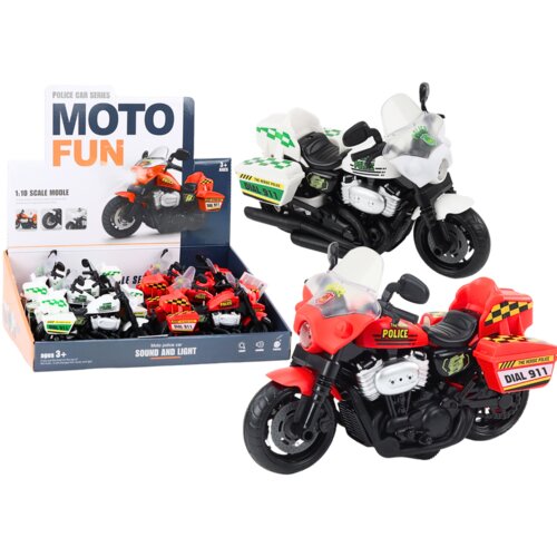  Policijski motocikl za igru 1:10 Moto Fun - birate boju Cene