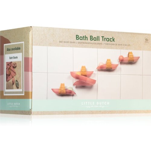 Little Dutch® Bath Ball Track Pink staza za loptice za u kadu 10 m+ 8 kom Cijene