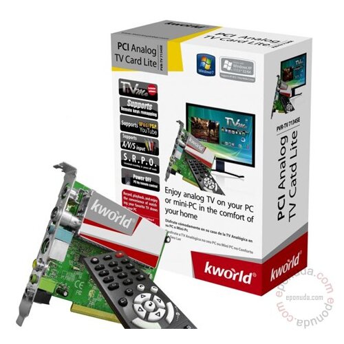 Kworld PVR-TV 7134SE (Terminator) tv kartica Slike