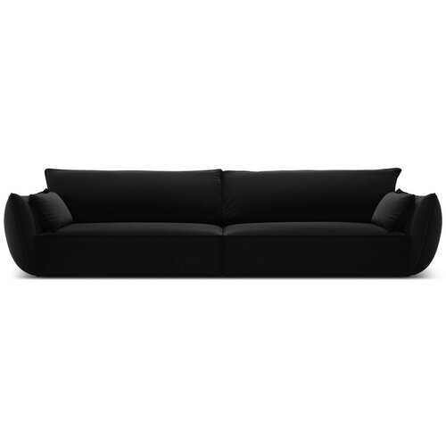 Mazzini Sofas Crna baršunasta sofa 248 cm Vanda – Cijene