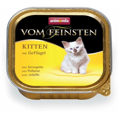 Animonda Vom Feinsten pašteta za mačiće Kitten živina 16x100gr Slike