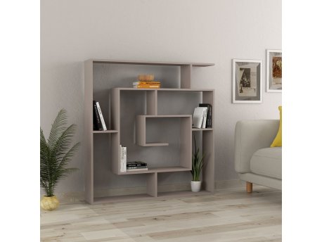 Hanah home polica za knjige labirent light mocha Cene