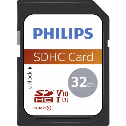 Philips SDHC Card 32GB Class 10 UHS-I U1 - memorijska kartica Slike