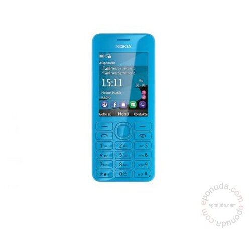 Nokia Asha 206 Dual SIM mobilni telefon Slike