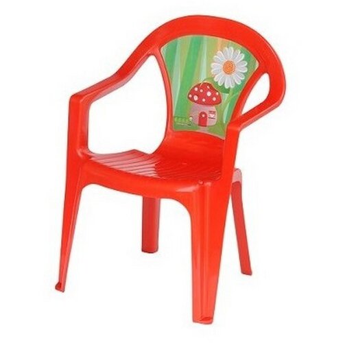 Plastična dječja stolica s Inlea4Fun motivom - crvena Cijene