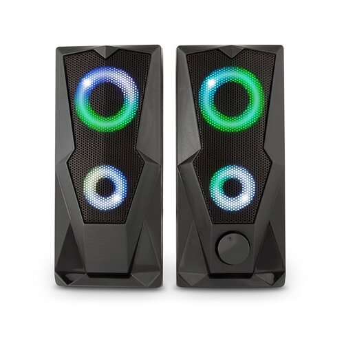 Yenkee Zvučnici za računar 2.0 6W YSP 2003 RGB, Crni Slike