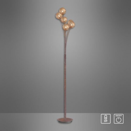 PAUL NEUHAUS 398-48 - podna lampa greta 6xG9/40W/230V Slike