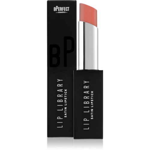 BPerfect Lip Library Satin kremasti ruž za usne nijansa Villain 3 g Slike
