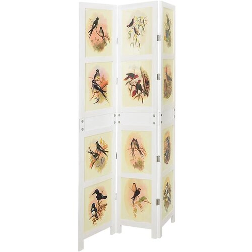  Romdivider Panel Bijelo 106 x 165 cm MDF Cijene