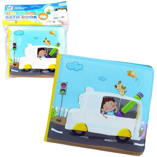 Magic Toys Knjiga za bebe: Vozila meka knjiga za kupanje 14x13cm Cijene