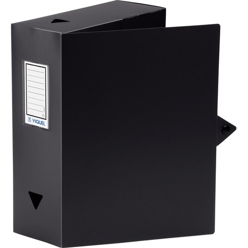 Viquel PVC Fascikla A4 100 mm crna Slike